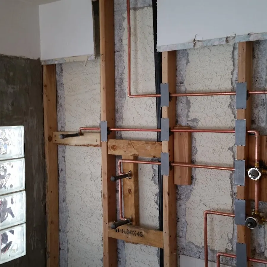 Copper pipe installation for Repiping in Swanton